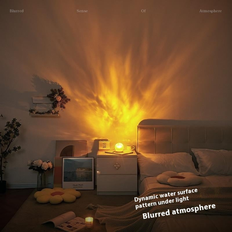 Corrugated Bedside Small Night Lamp Bedroom Decoration Ambience Light